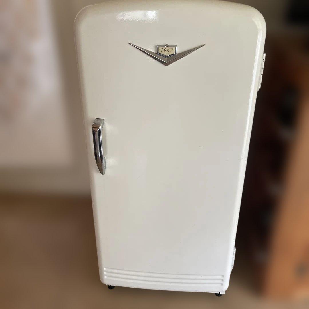 ヴィンテージ冷蔵庫専用O様 1987年製 ホワイトレトロ冷蔵庫 楽天市場】冷蔵庫 レトロデザイン 1ドア 冷凍冷蔵庫 83L PRR-081D冷凍