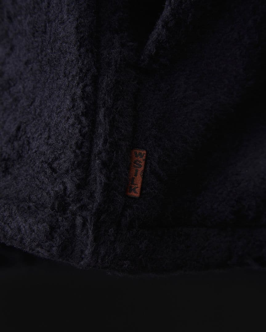 新品NICENESS 22AW別注ワイルドシルクボアベストWALTER - メルカリ