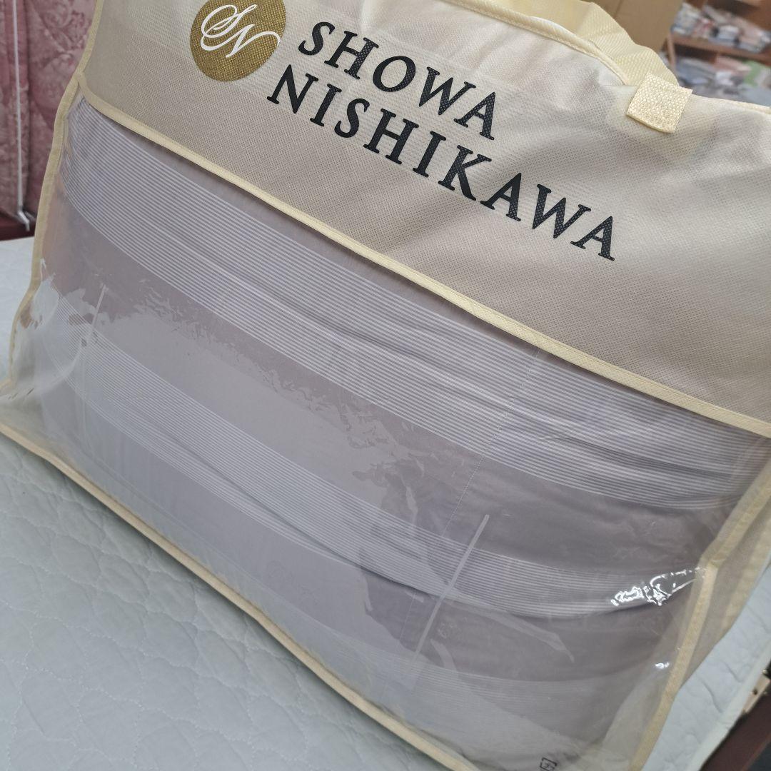 新品 西川 羽毛布団 シングルロング 羽毛掛け布団 ダウン ハイボリューム 日本 西川（nishikawa） 羽毛布団 掛け布団 シングル ロング シルバーダック