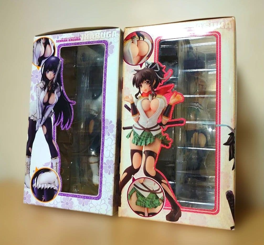 閃乱カグラ 新乳素材使用 飛鳥 斑鳩 生 フィギュア