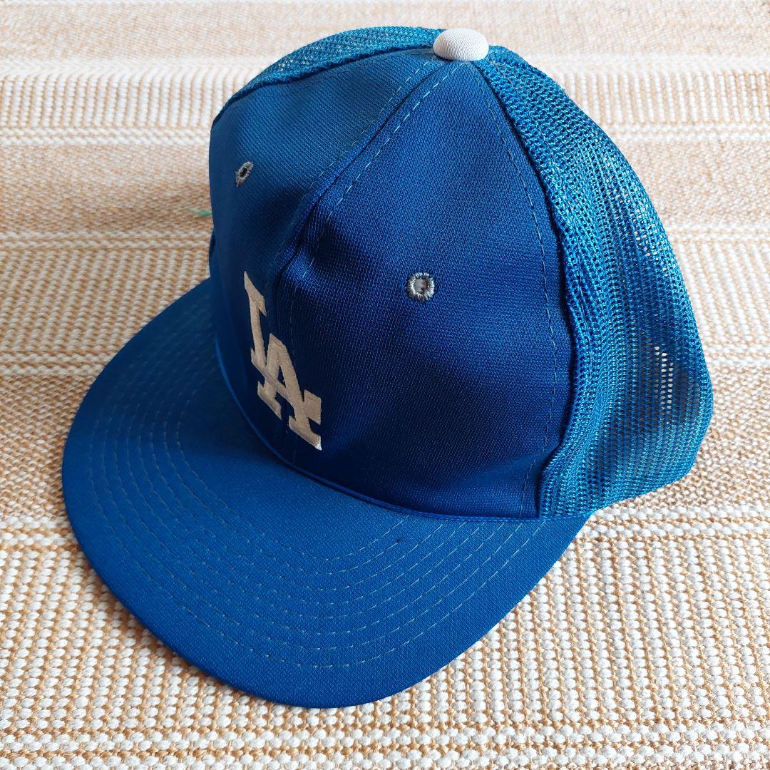 希少】80s LAドジャース メッシュキャップ MLB公式 ヴィンテージ