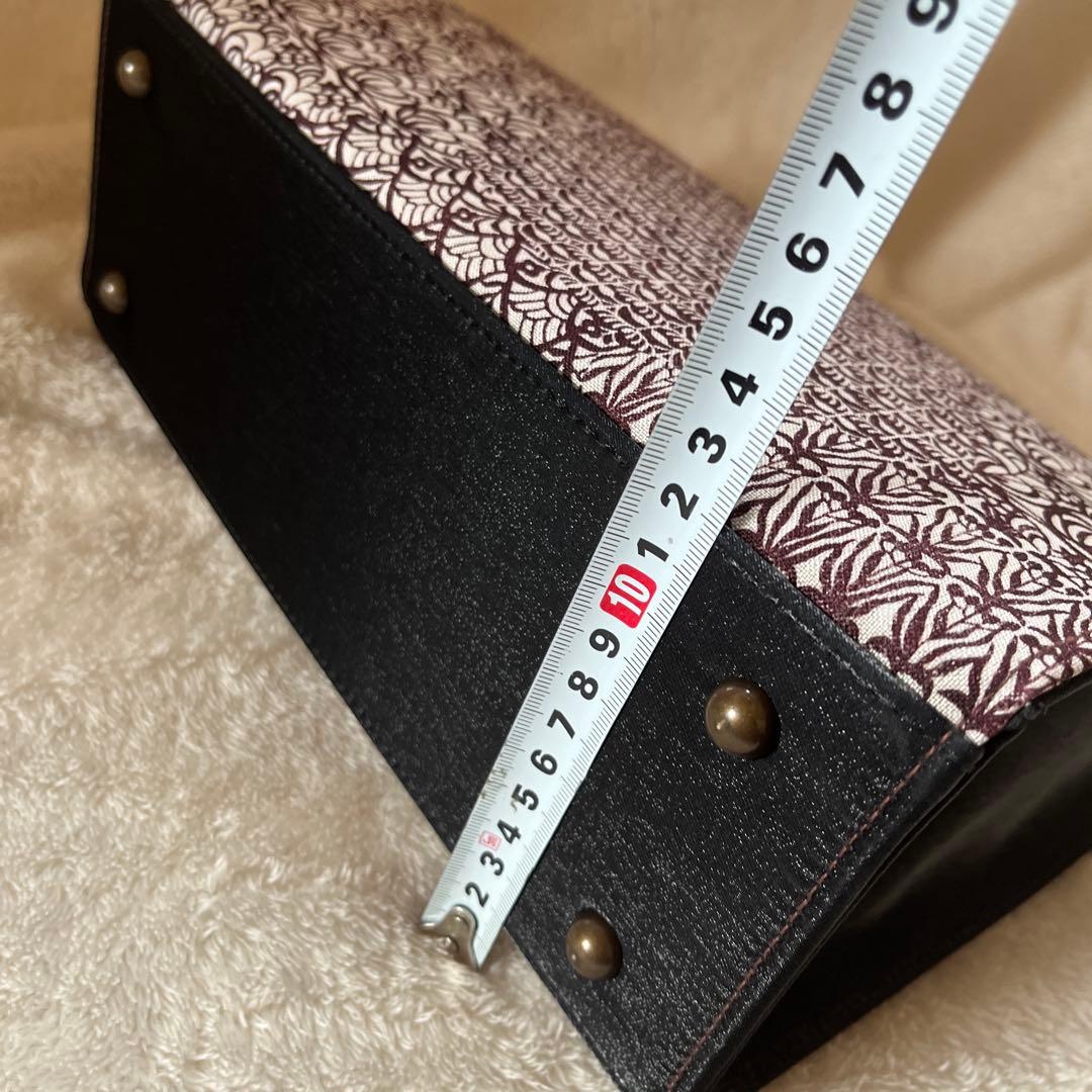 京都SHOZAN謹製 正絹和装バッグ未使用品 切り嵌め小紋柄 - メルカリ