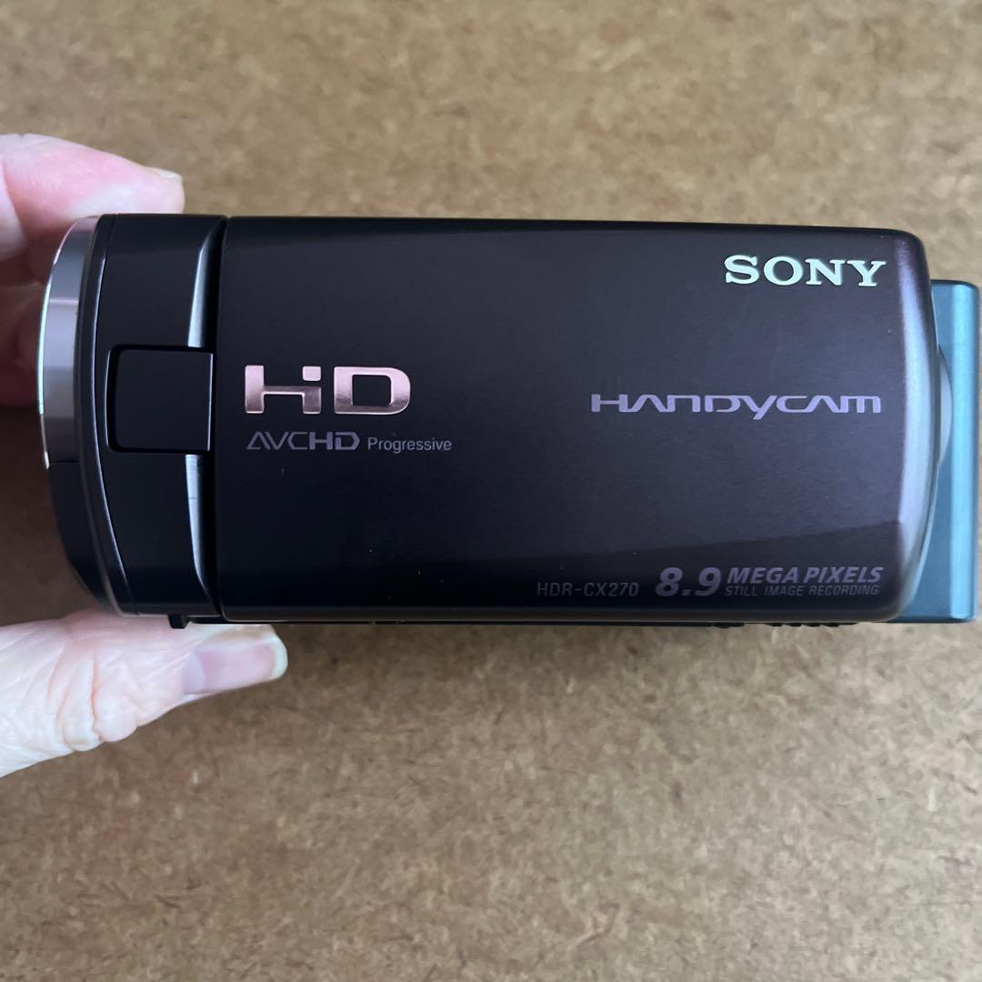 ビデオカメラ SONY HANDYCAM GDR-CX270V LUMIX DMC-FH5 HDR-CX270V | デジタルビデオカメラ Handycam ハンディカム | ソニー