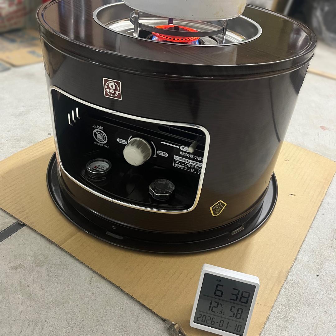 ☆中古美品☆新品芯交換済☆煮炊用☆災害対策☆石油コンロ☆CORONA KT