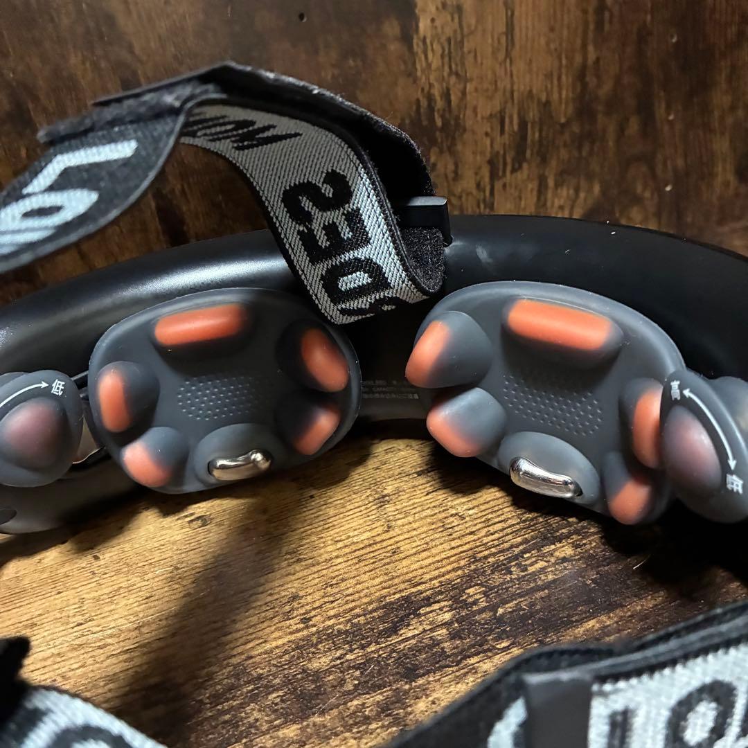 美品】モノルルド アイケア AX-HXL350 ブラック｜ATEX 目元エステ