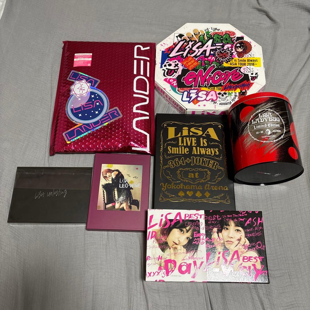 LiSA DVD Blu-ray まとめ売り DiSCOGRAPHY| LiSA OFFICIAL WEBSITE