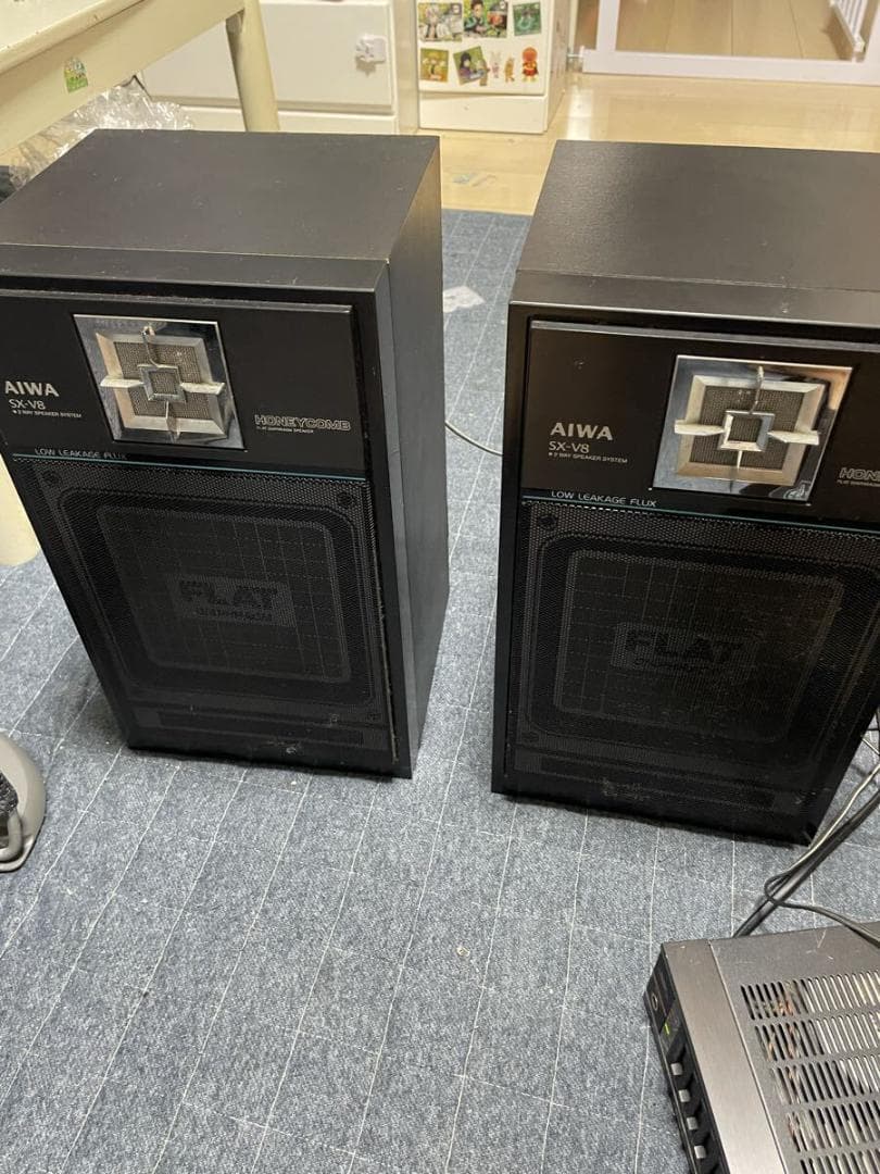コンポ AIWA DX-77 MX-12 TX-12 スピーカー SX-V8 - メルカリ