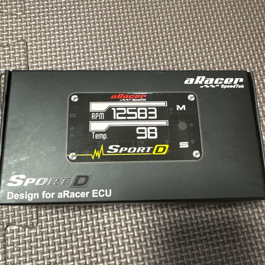 aRacer【SportD】コンパクト多機能メーター➕ コネクター延長 パーツ