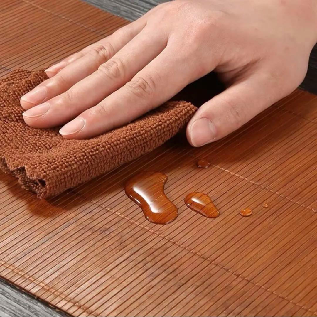 竹のプレイスマット シノワズリ 折敷ランチョンマット バンブー