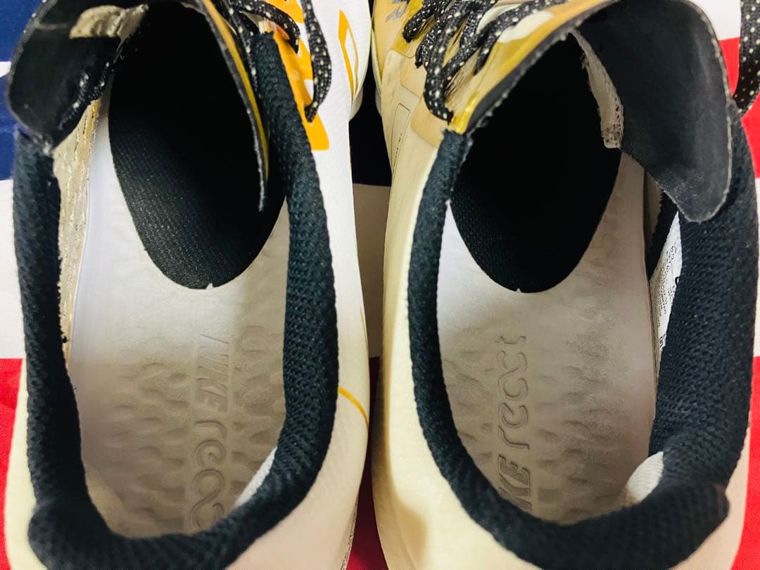 【日本未発売】NIKE ナイキ　野球 スパイク ホワイト　ゴールド 26.5cm