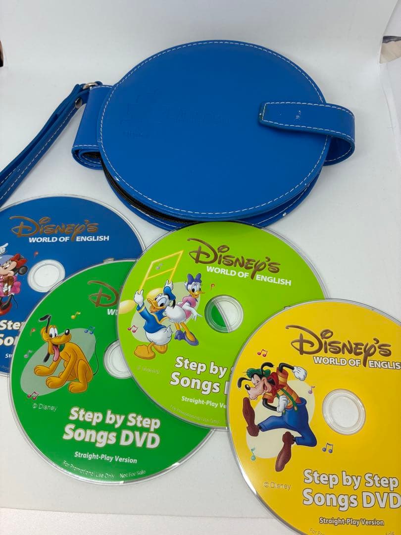 DWE ディズニー英語システム　ステップバイステップソングス　DVD 非売品 DWE ディズニー英語システム ステップバイステップ DVDセット 応用教材