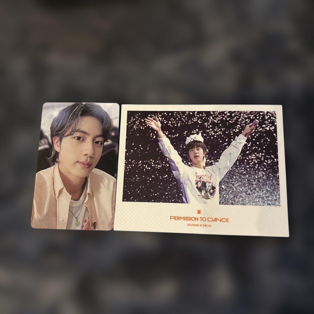 BTS ジン PERMISSION TO DANCE トレカ ポラロイド - メルカリ