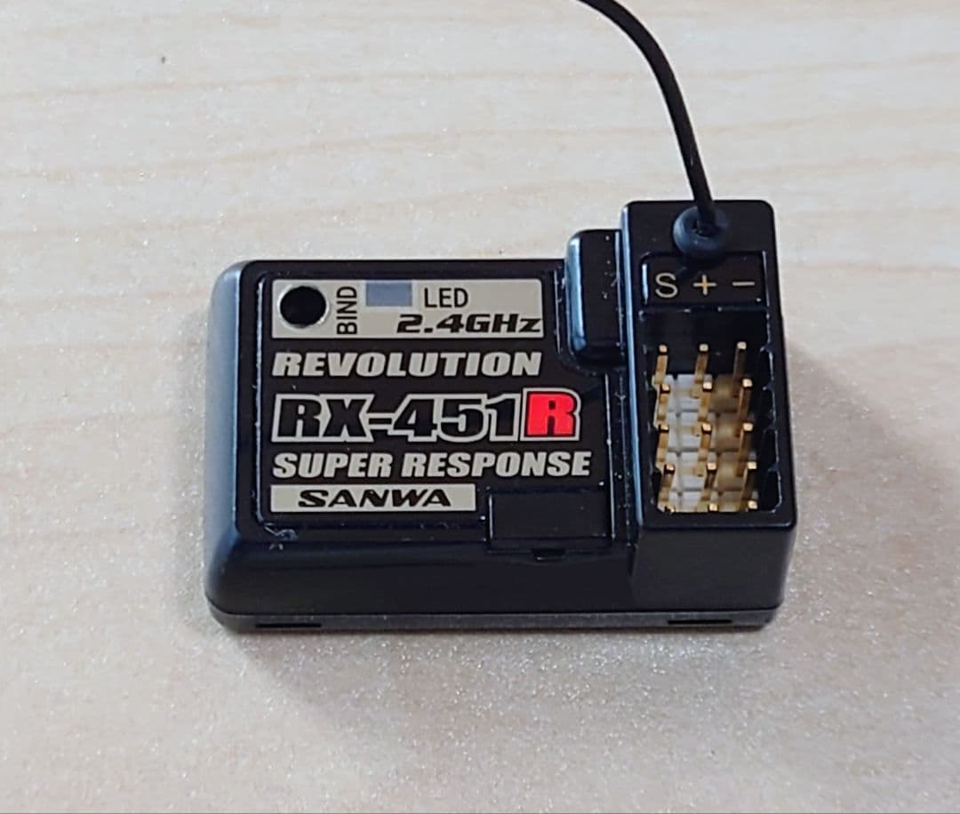 動作確認済】美品！SANWA RX-451R 4ch 2.4G - メルカリ