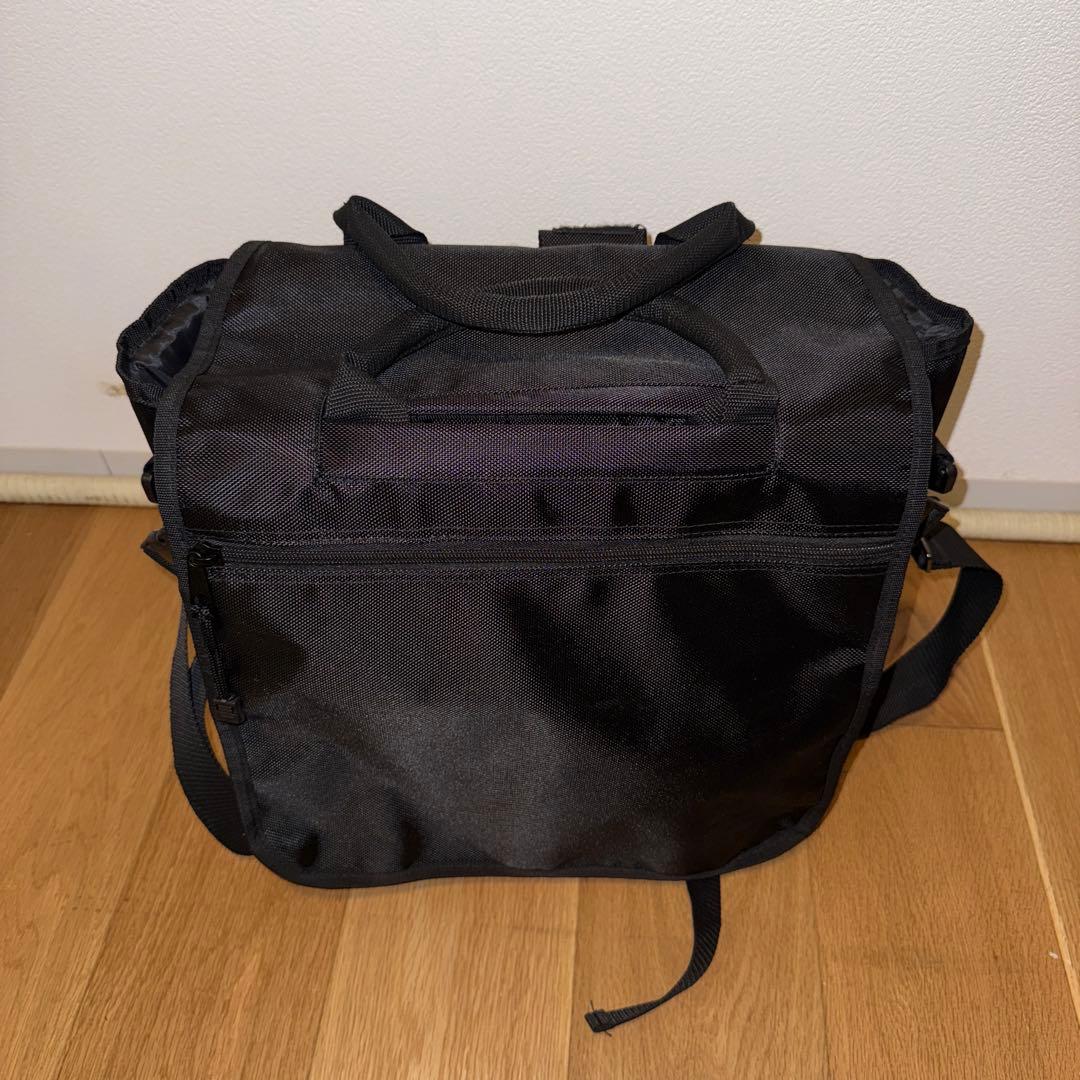 黒のレコードバッグ MURO監修 MANHATTAN PORTAGE X TECHNICS レコードバッグ好評発売中