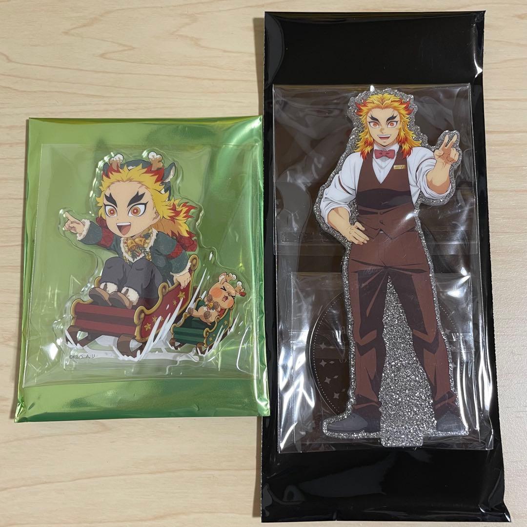 23日まで出品】鬼滅の刃 モクテル 両面アクリルスタンド クリスマス