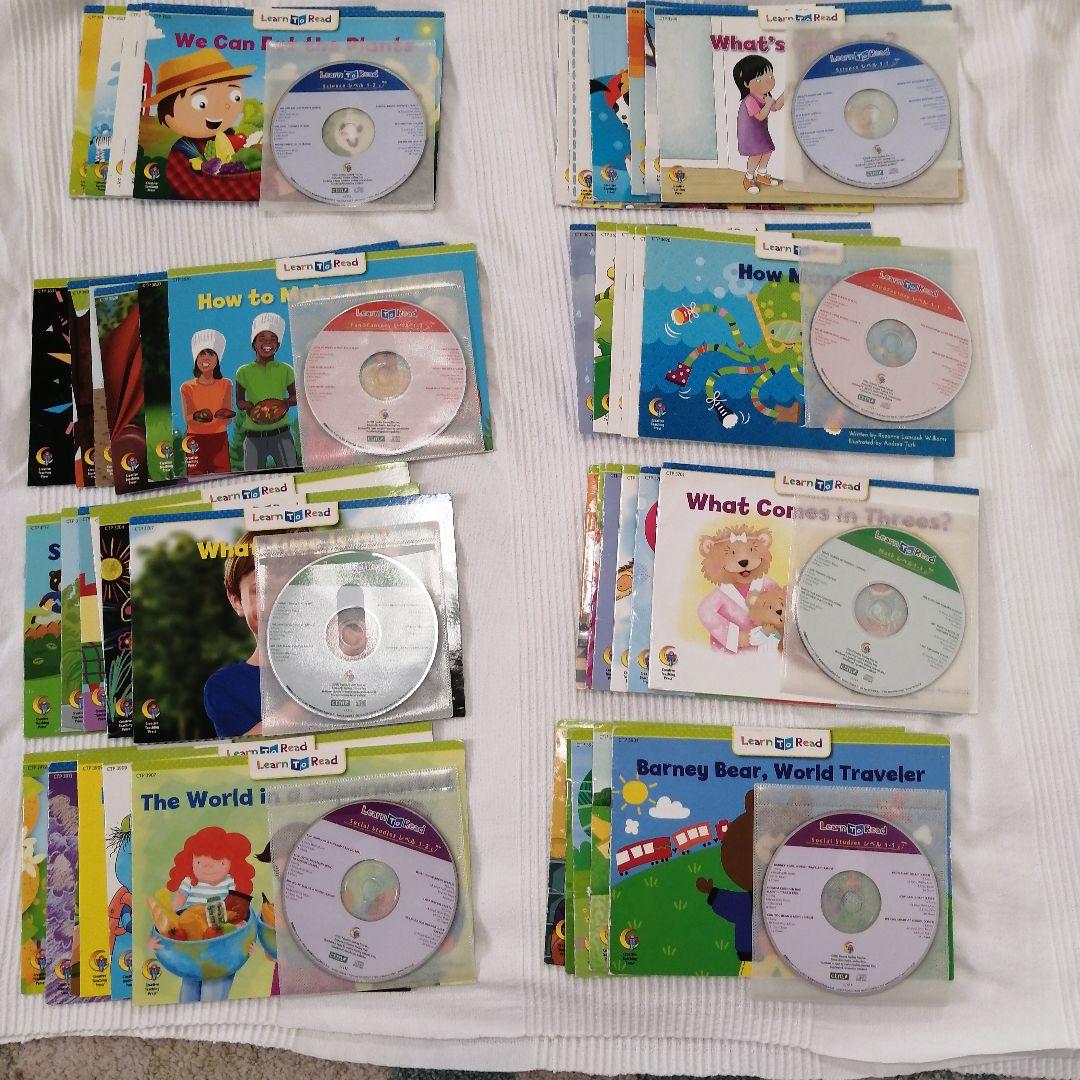 Learn to Read Level1.Level2全48冊CD8枚セット CTP絵本 Learn to Read 48冊セット ＜レベル1＞ | 英語教材のctm