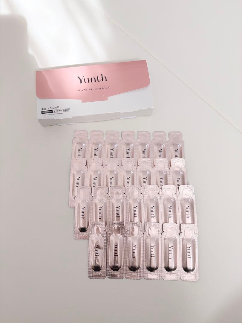 Yunth Pure VC Whitening Serum 27個入り - メルカリ