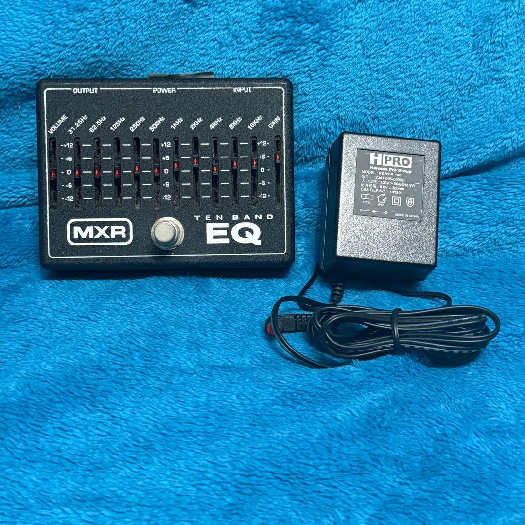 MXR Ten Band EQ ギターエフェクター　イコライザー MXR】超定番イコライザー「TEN BAND EQ」に日本限定カラーが登場