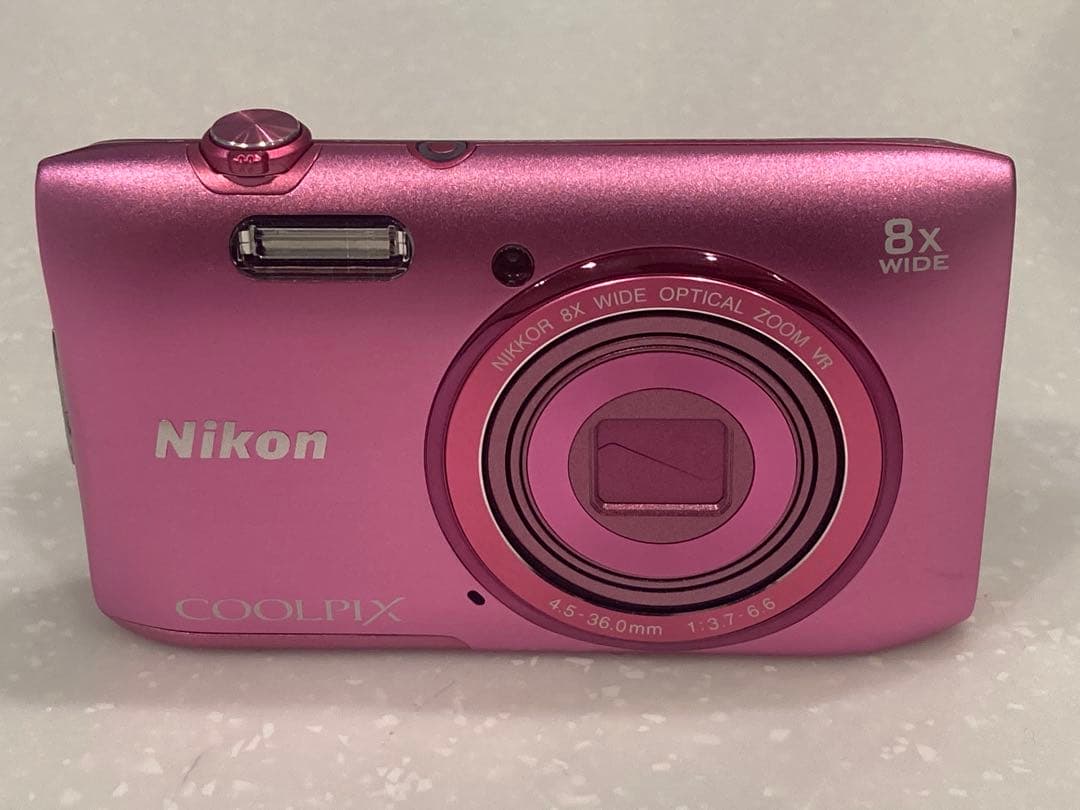 【美品】Nikon COOLPIX S3600 ピンク コンパクトデジタルカメラ Amazon | Nikon デジタルカメラ COOLPIX S3600 8倍ズーム 2005万画素