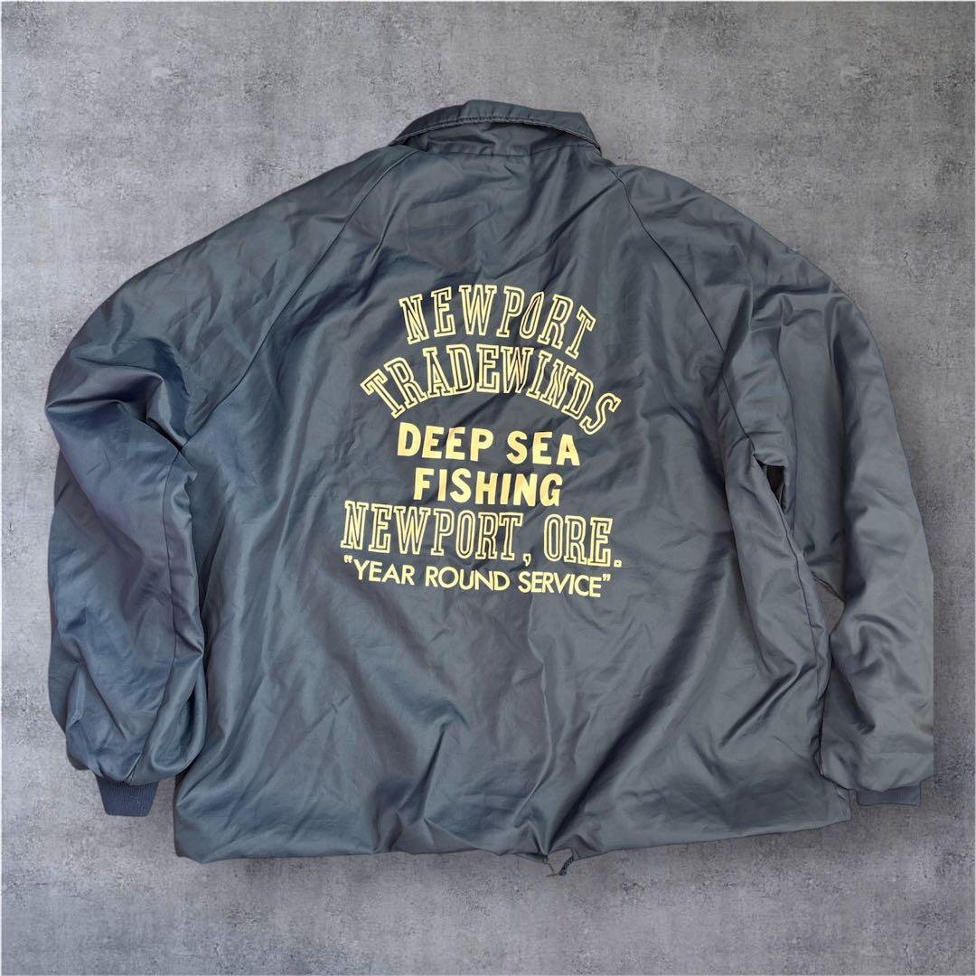 Swingster 裏ボア コーチジャケット XXL ヴィンテージ アメカジ 80's Swingster コーチジャケット ブラック 裏ボア付き SIZE M