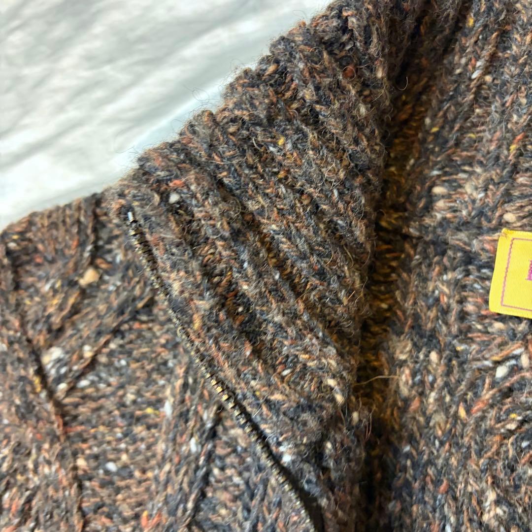 イタリア製 ポールスチュアート ハイネックセーター ブラウン系