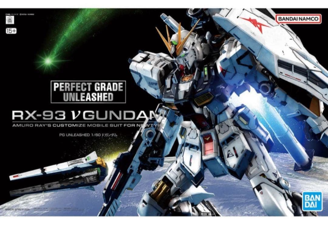 新品　PG UNLEASHED 1/60 νガンダム 究極のガンプラ「PG UNLEASHED 1/60 νガンダム」がDMM通販で抽選販売