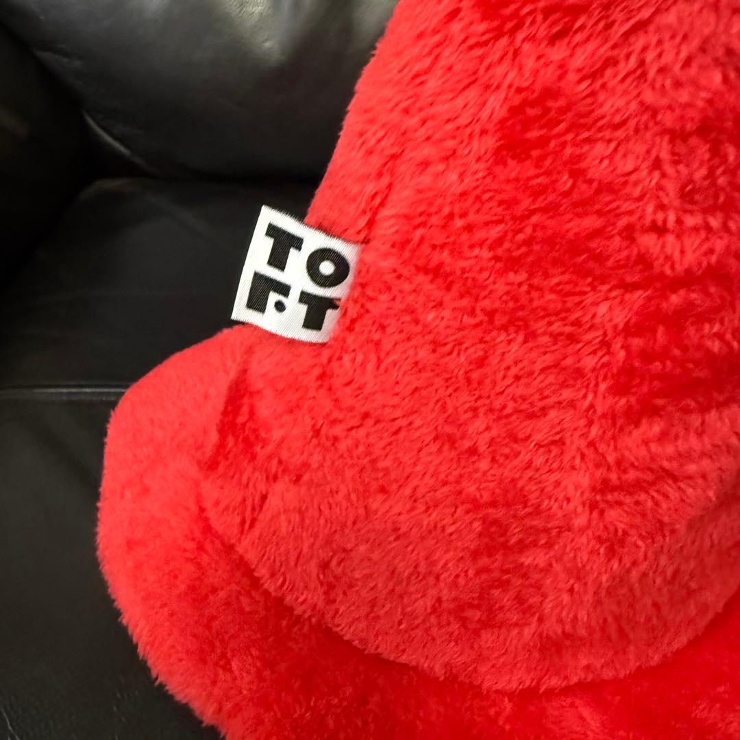 TOFT トフト ぬいぐるみ カラーコーン 赤 レッド レア - メルカリ
