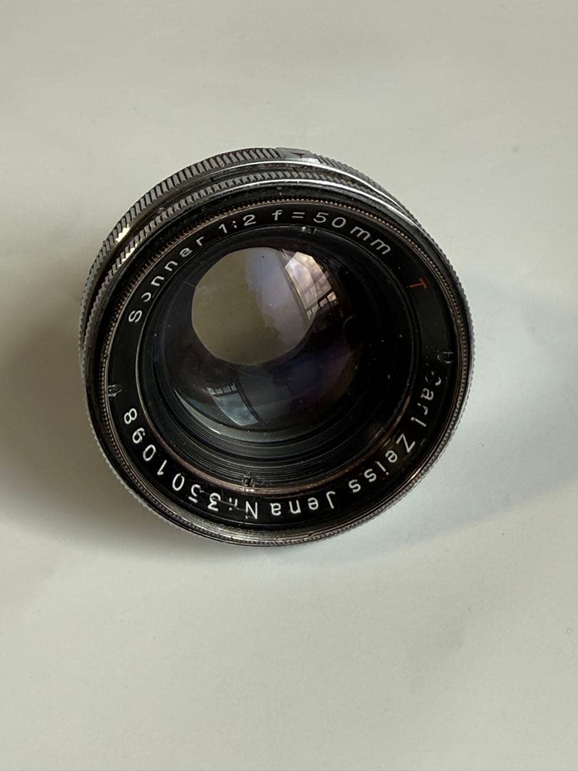 Carl Zeiss Jena Sonnar T 50mm f2 Eマウント改造