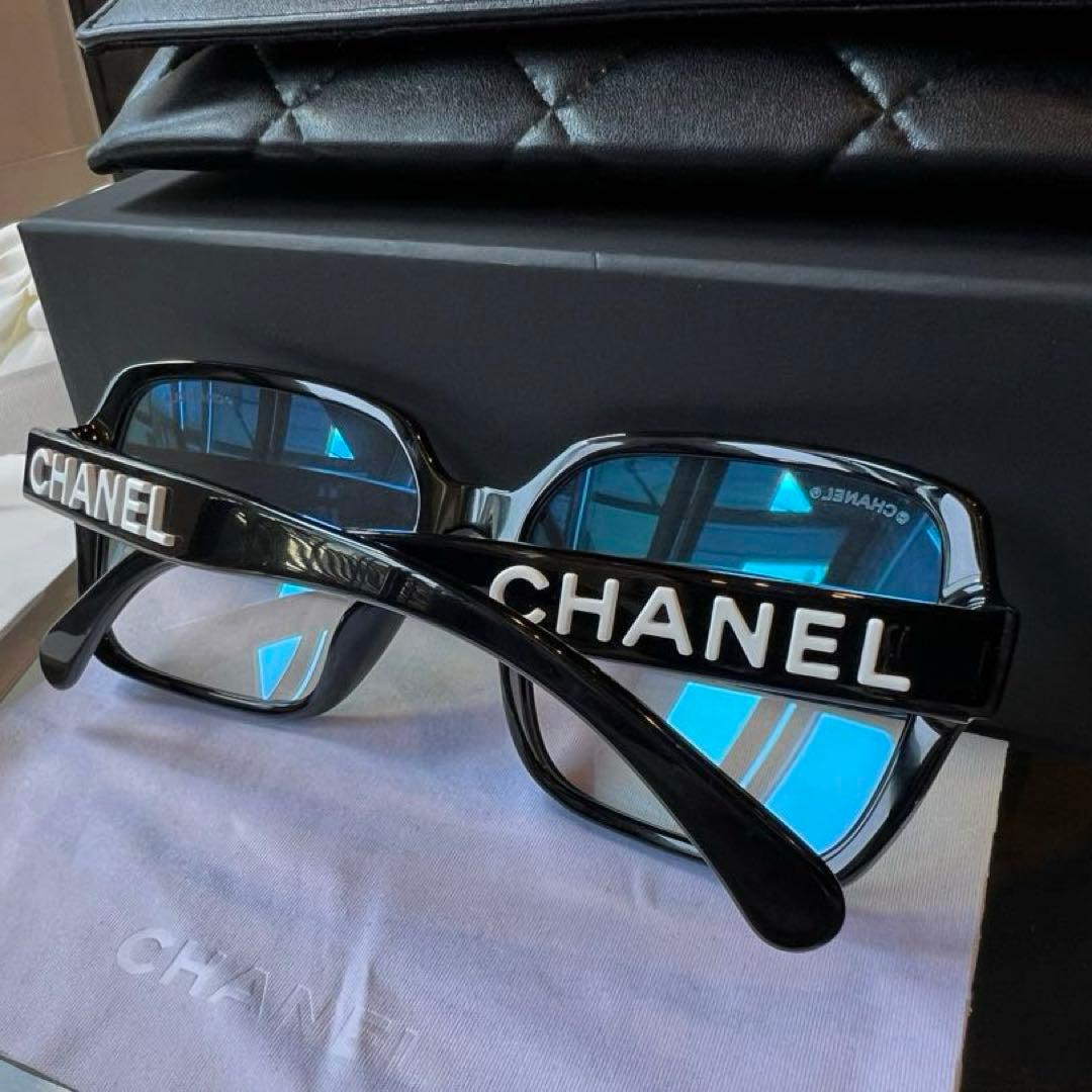 CHANEL シャネル ブルーライトカット アイウェア サングラス - メルカリ