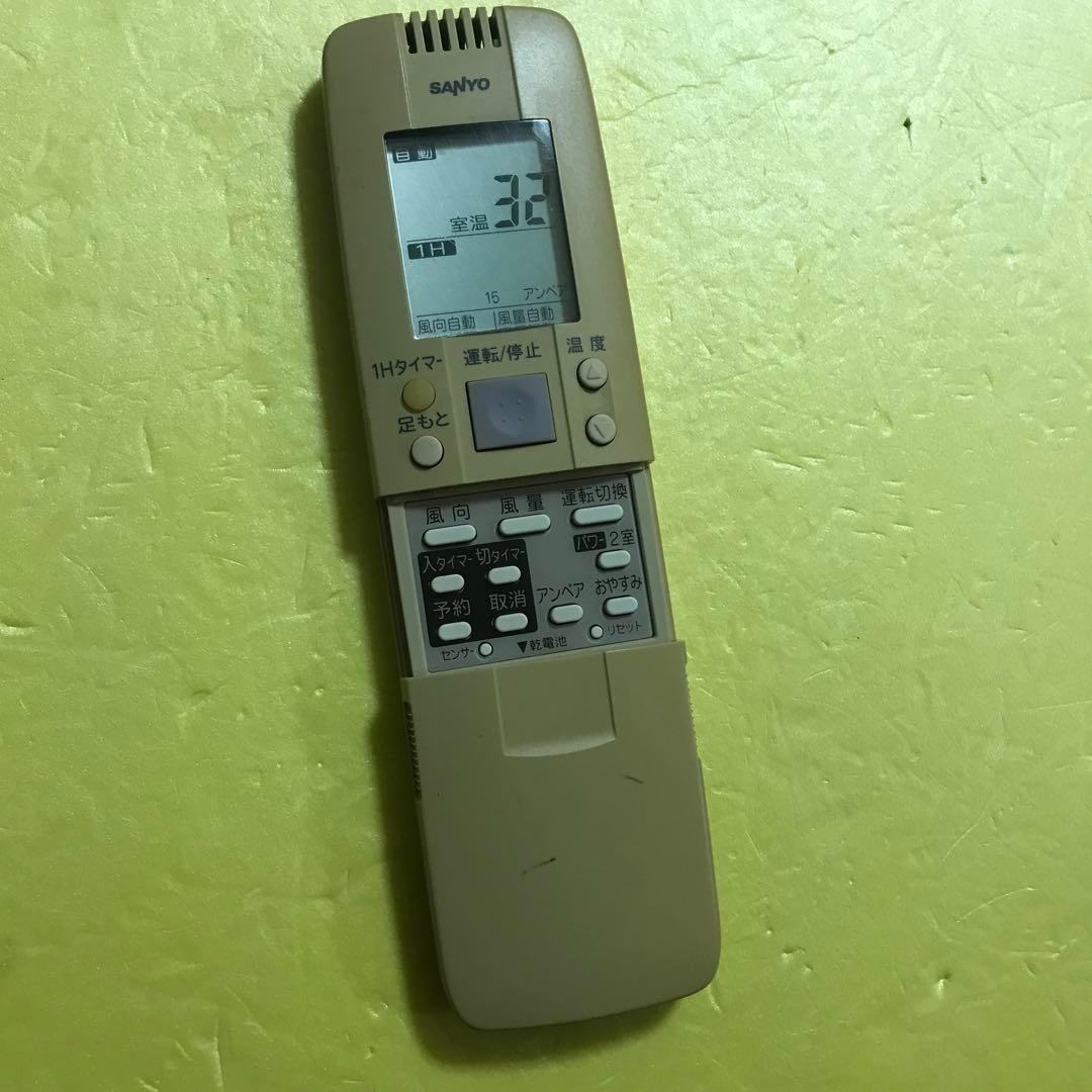 SANYO エアコン用リモコン RCS-SH1A(A153) - メルカリ