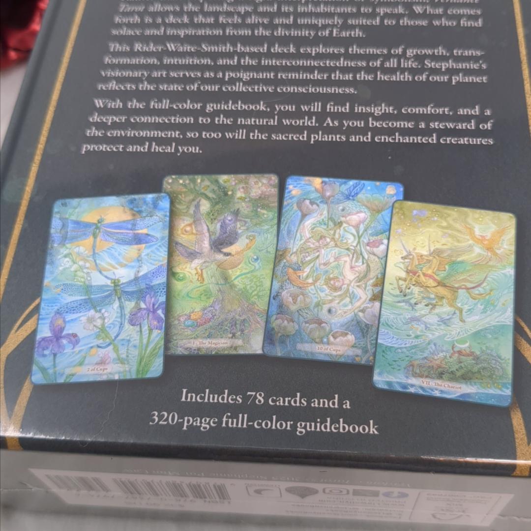 正規品タロットカード】人気作者の繊細なアート作品✨生命力あふれる緑