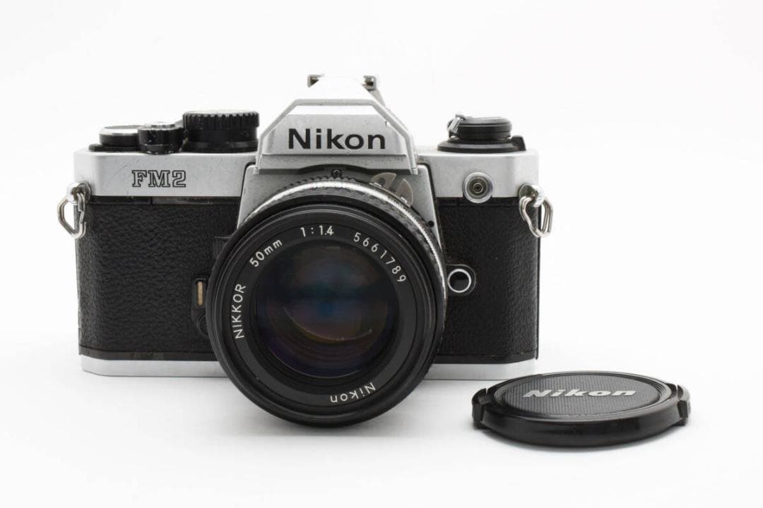 【実用品】Nikon FM2 + レンズ NIKKOR 50mm F1.4 Nikon FM2 + Nikkor 50mm F1.4 Lens – SHOWA