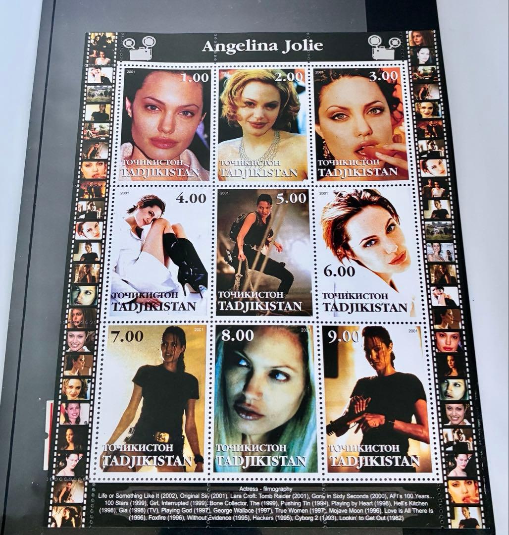 激レア 貴重 アンジェリーナジョリー Angelina Jolie 外国シート 激レア 貴重 アンジェリーナジョリー Angelina Jolie 外国シート