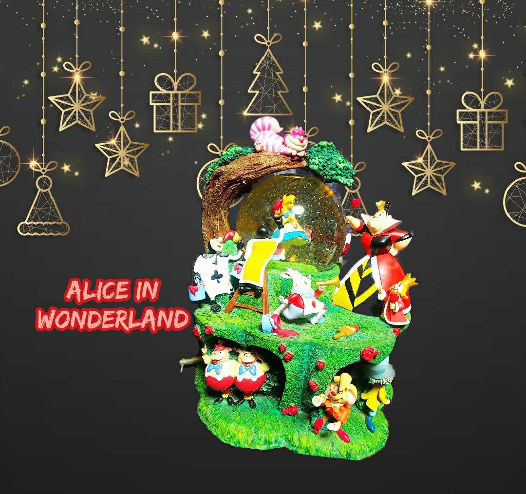 不思議の国のアリス】激レア スノーグローブ オルゴール