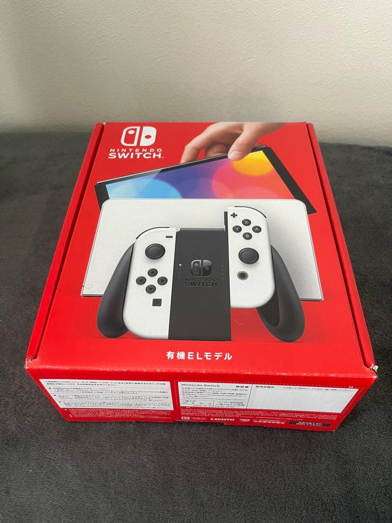 【JINさん専用】Nintendo Switch 有機ELモデル 本体 Nintendo Switch 本体（有機ELモデル）【Joy-Con(L) ネオンブルー/(R