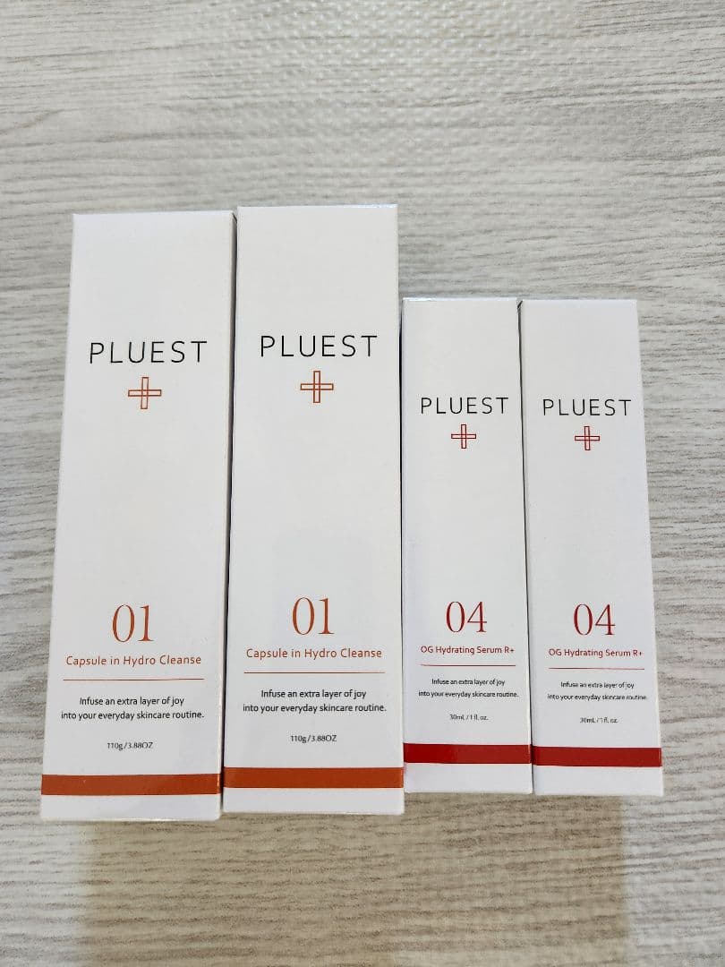 PLUEST オーラルケア 01 04 4本セット hagahaga_orc-prt103