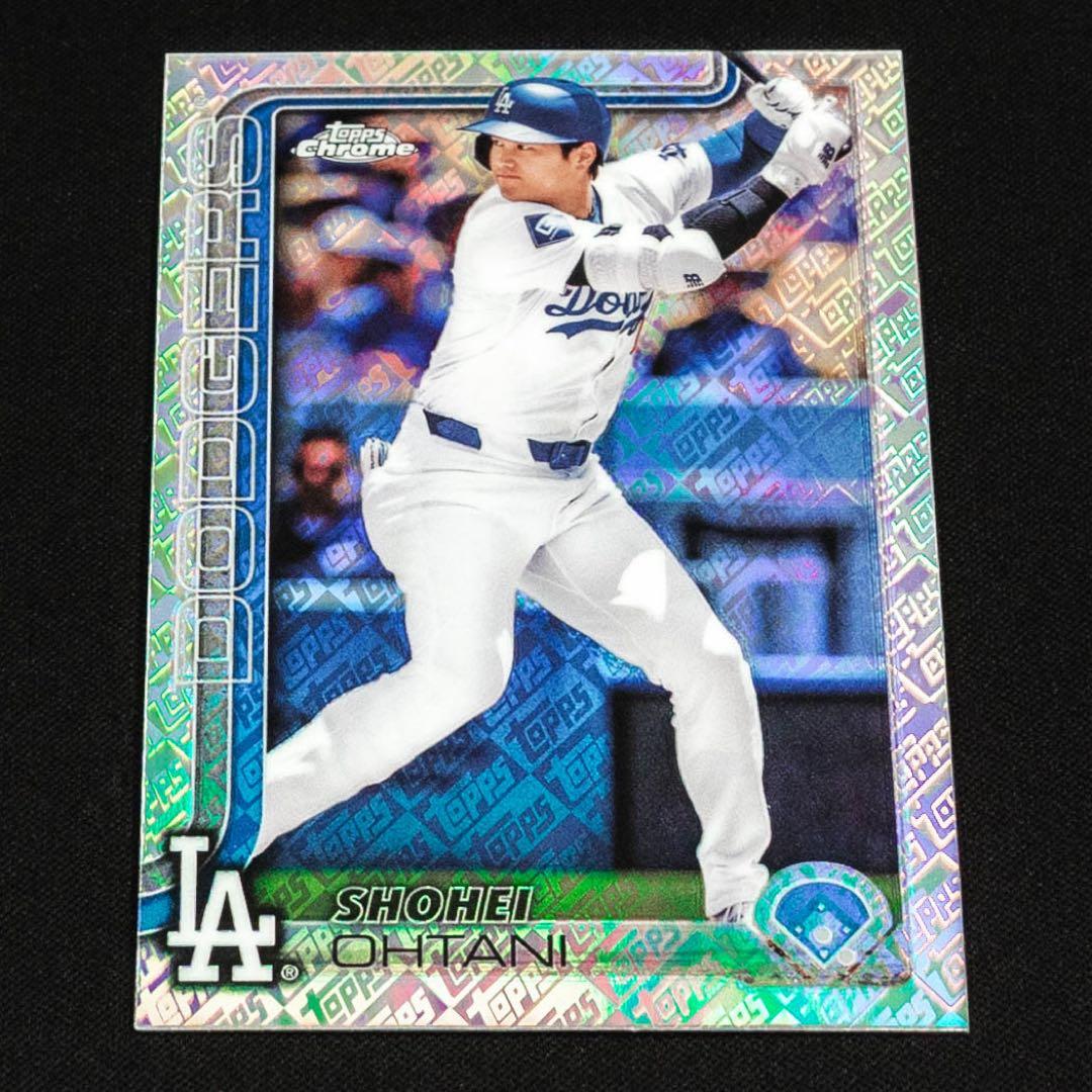 2025 Topps Chrome 大谷翔平 No.1 トップスパラレルカード - メルカリ
