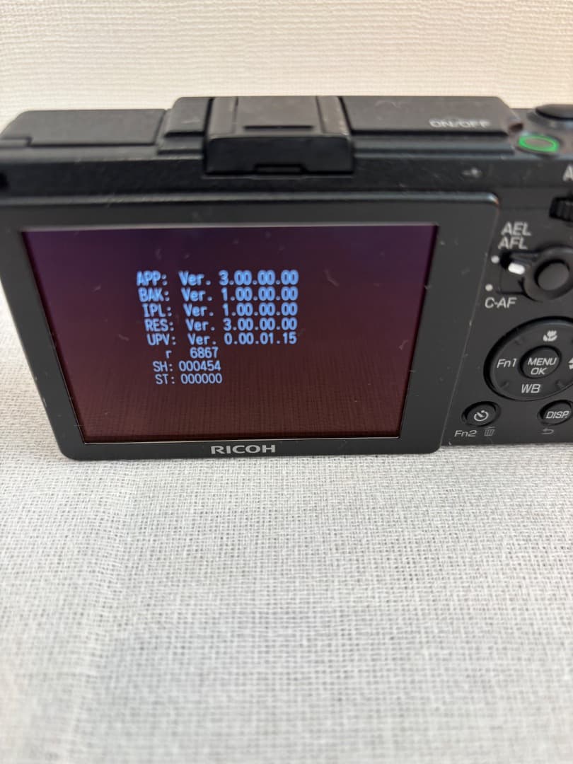 RICOH GR II コンパクトデジタルカメラ 撮影枚数455回 希少モデル