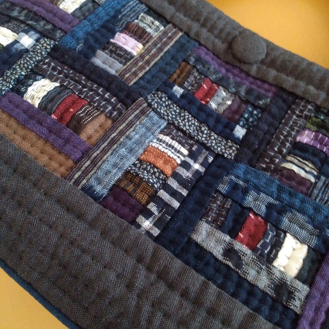 パッチワーク 久留米絣のバッグ ハンドメイド - メルカリ