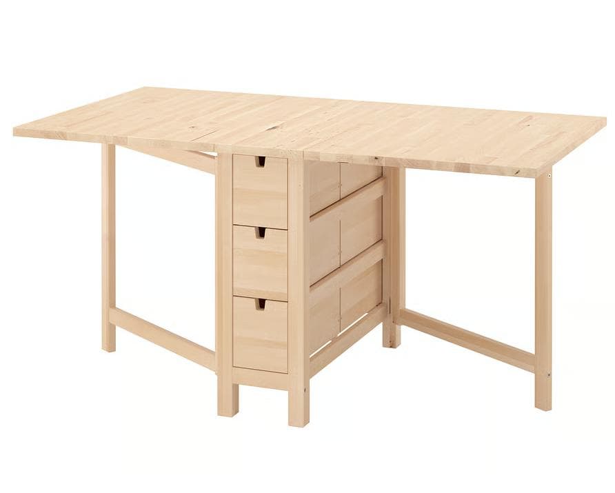 IKEA NORDEN ノールデン ゲートレッグテーブル, バーチ イケア（IKEA） IKEA - - NORDEN -ノールデン- ゲートレッグテーブル