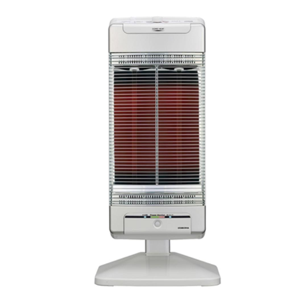 コロナ 電気ヒーター 遠赤外線電気ストーブ DH-1222R CORONA（住宅設備） コアヒート DH-1222R（W） （ホワイト