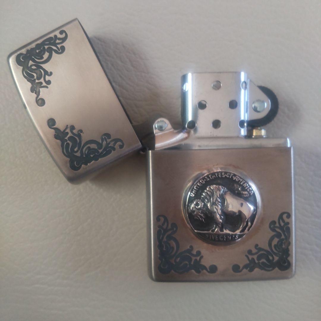 SAAD・バッファロー925コンチョ ジッポー