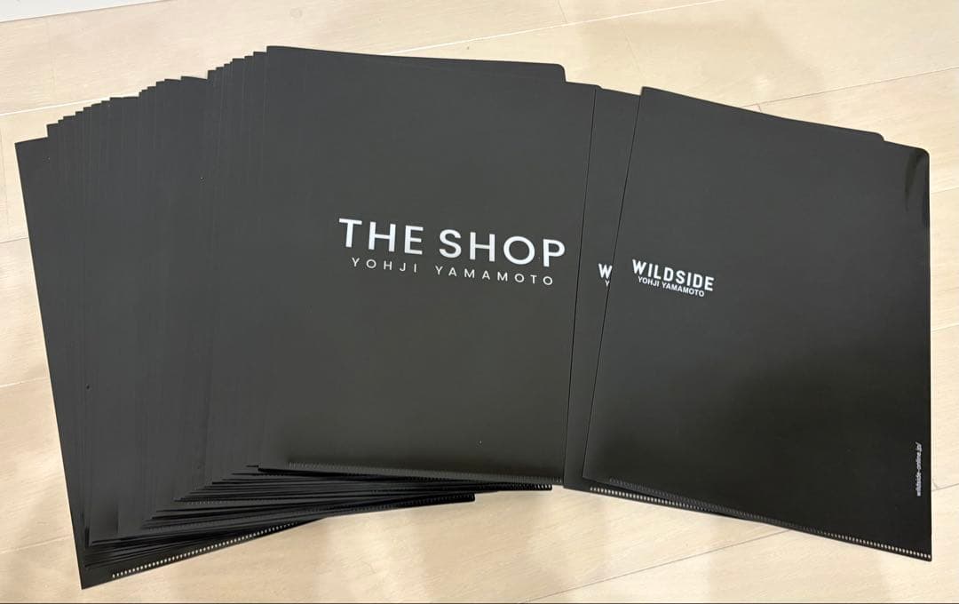 ヨウジヤマモト 麻雀牌セット おまけクリアファイル40枚 - メルカリ