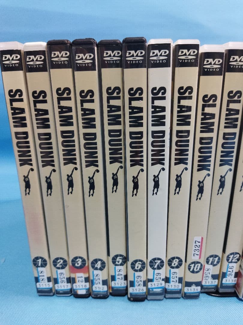 スラムダンク　レンタルアップDVD 16点+関連1本　合計17本セット