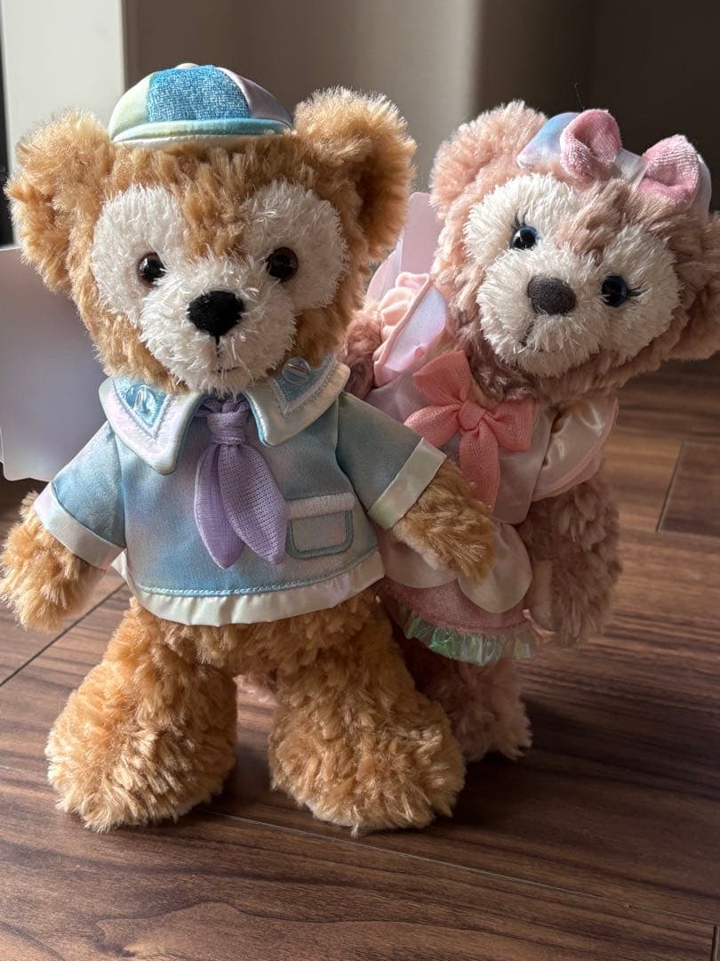 カラフルハピネス　ポージープラッシー　ダッフィー&シェリーメイ　2体セット 東京ディズニーリゾート・オンライン予約・購入サイト