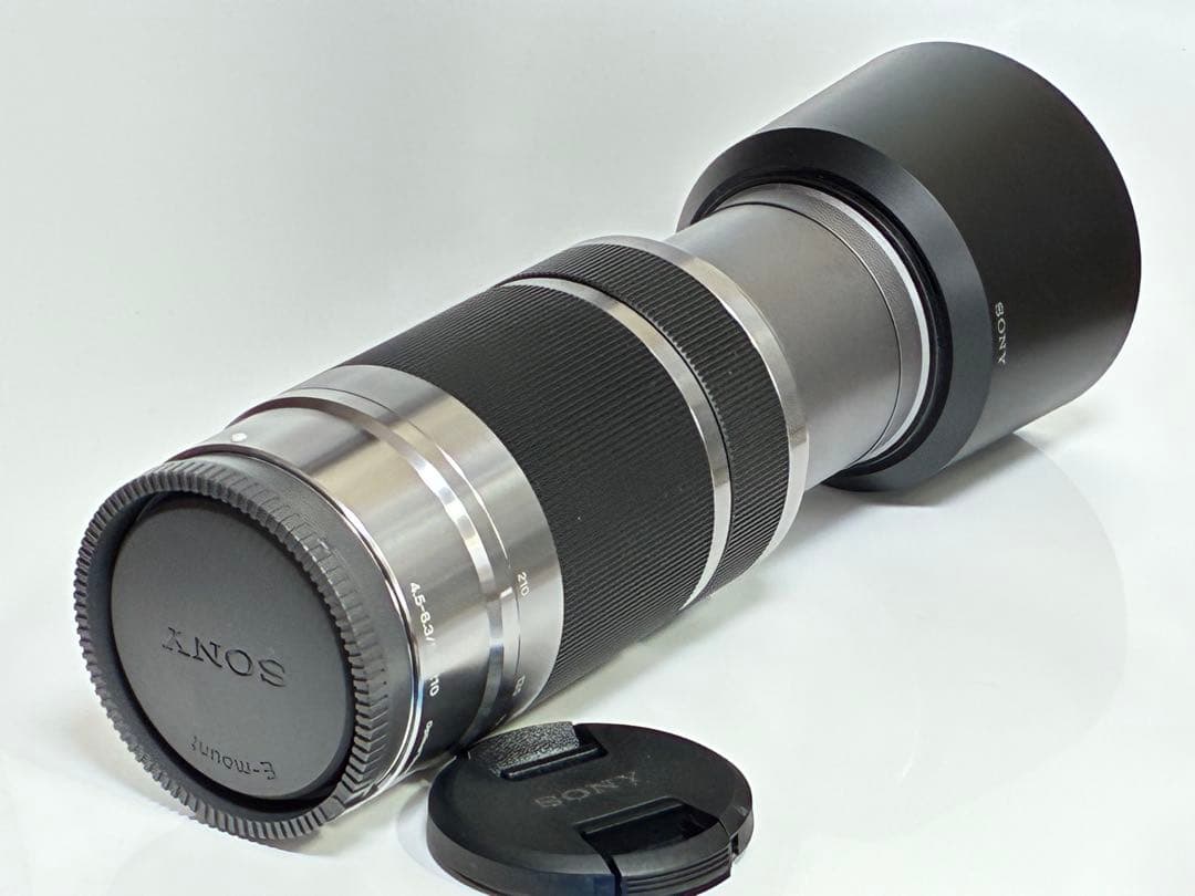 SONY E 55-210mm F4.5-6.3 レンズ 新品に近い
