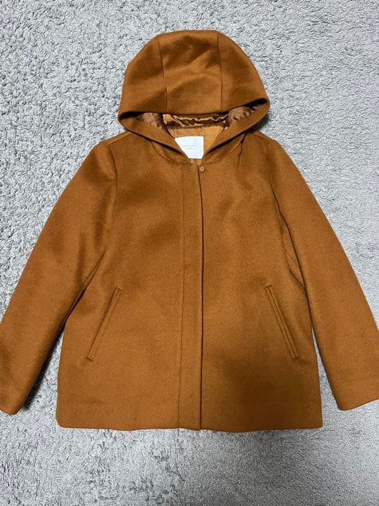 URBAN RESEARCH DOORS ウールフードショートコート - メルカリ