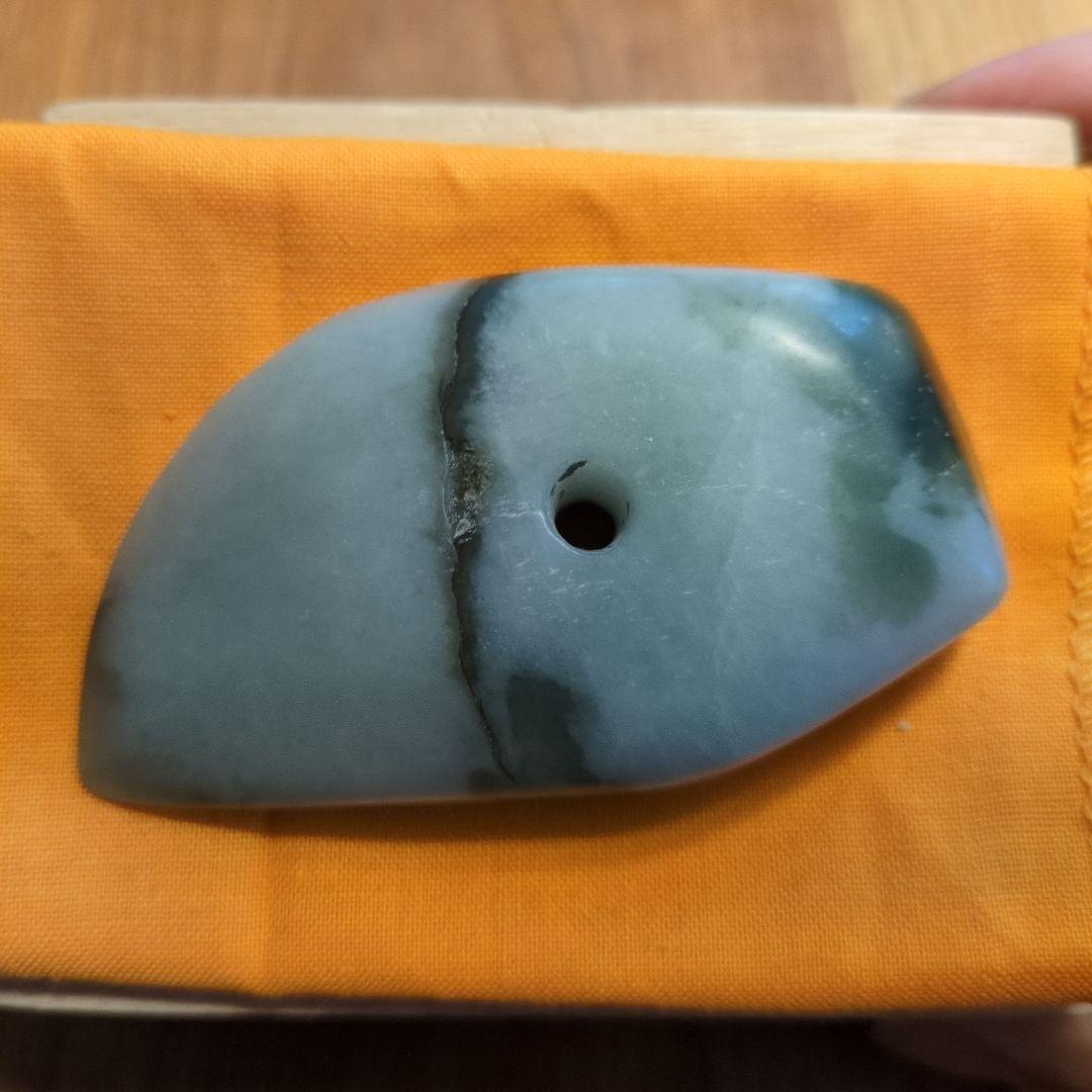 糸魚川産 翡翠 ヒスイ 祭器 斧形 1.18kg 天然石 希少 レア