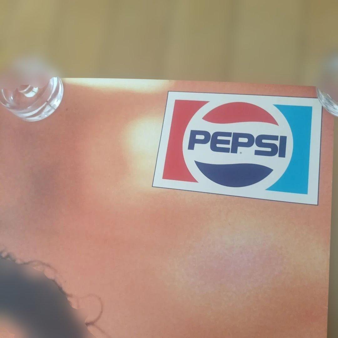 MICHAEL JACKSON ポスター 1987 非売品 販売促進用 ペプシ - メルカリ