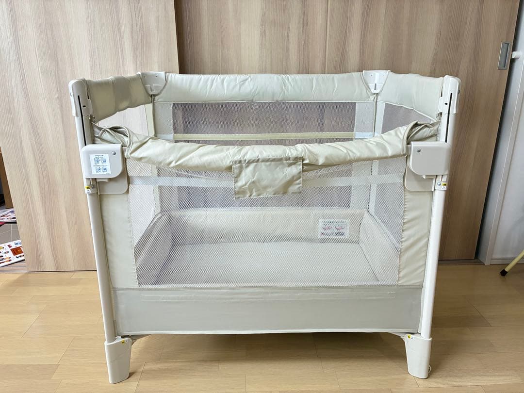 ☆Aprica ココネル エアー ミルク ホワイト 取扱説明書・専用箱あり